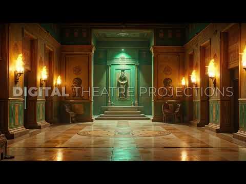 Aida: Banquet Hall Backdrop Video