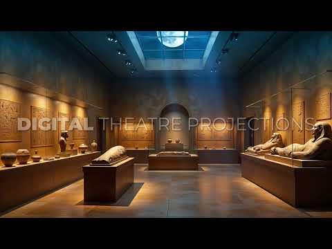 Aida: Museum Backdrop Video