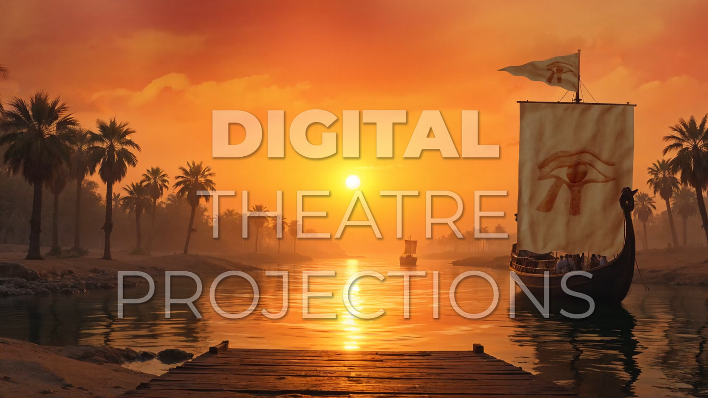 Aida: River Dock Backdrop Video