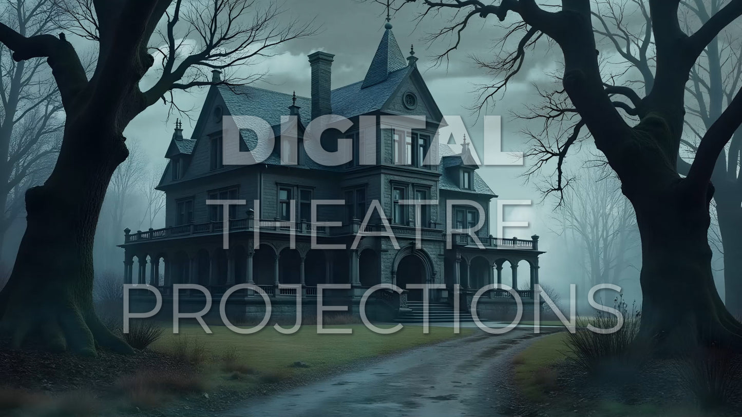 Addams Family: House Day Backdrop Video