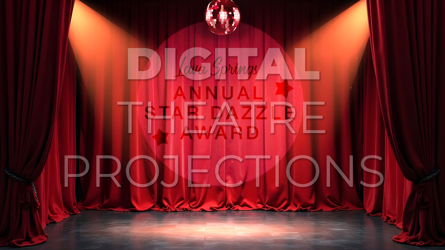 High School Musical 2: Stage Night Backdrop Video