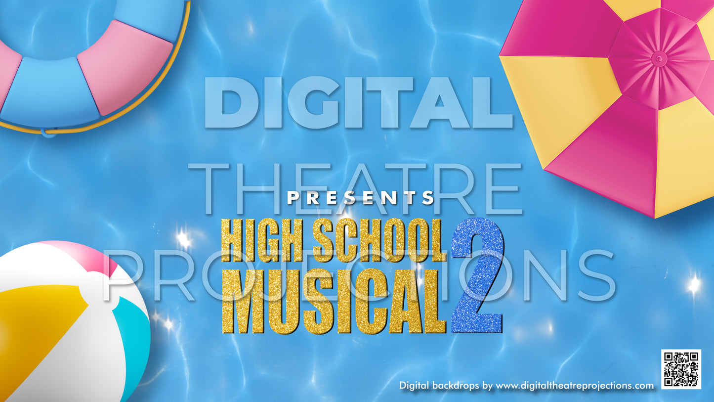 High School Musical 2: Title Screen Backdrop Video