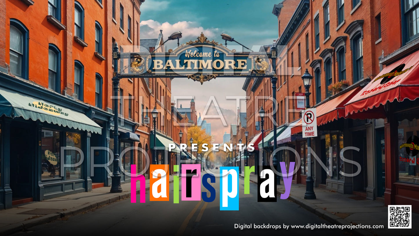 Hairspray: Title Screen Backdrop Video