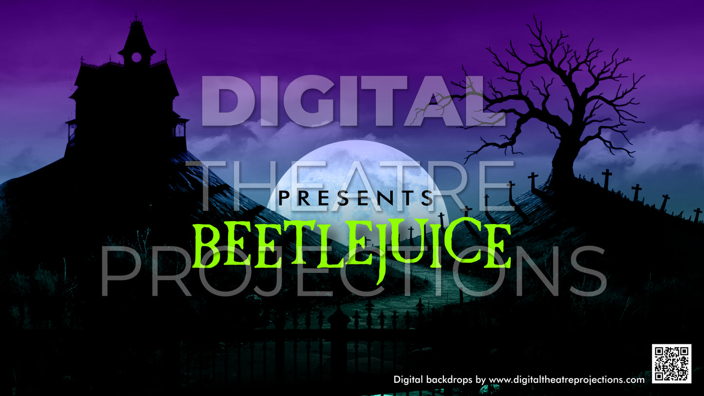 Beetlejuice: Title Screen Backdrop Video